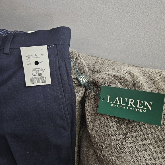 Lauren Ralph Lauren navy blue trousers men's size 30x30 - Picture 5 of 8